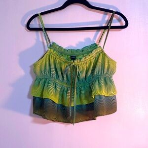 Fresh New Summer Ruffle Top